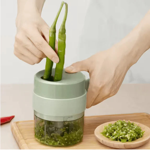 Mini Electric Food Chopper – Chop, Slice & Prep in Seconds