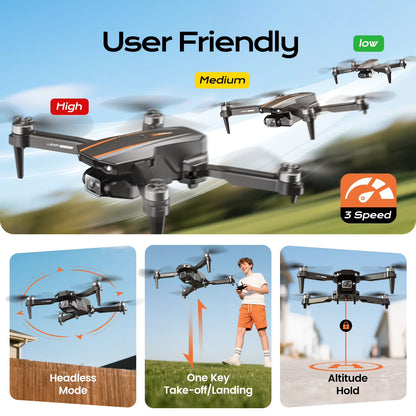 4K H31 Ultra-Compact Drone with Camera Drone with HD Live View & Long Battery Life