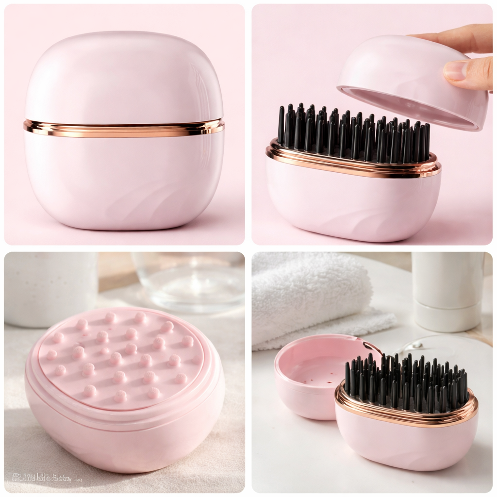 The GlamBrush™ Mini Straightener