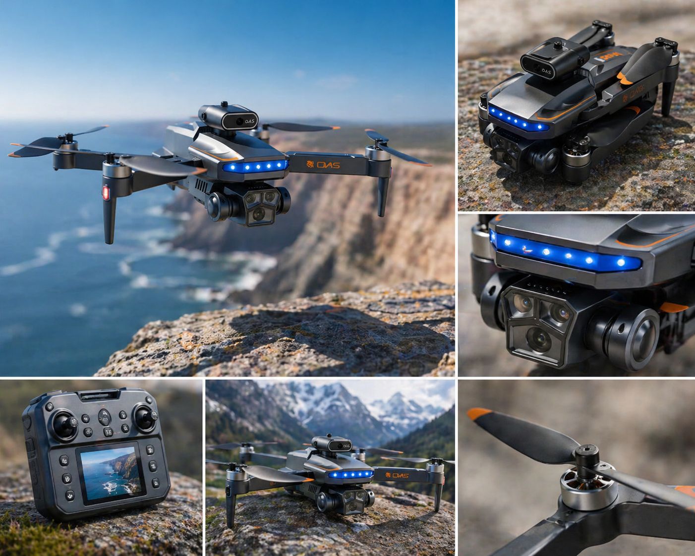 8K Ultra Clear Camera Drone – Foldable GPS Smart Drone with HD Live View & Long Battery Life