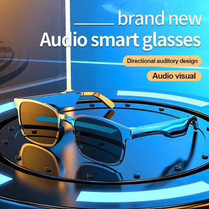 Smart Bluetooth Sunglasses – Waterproof Sports Sunglasses with Wireless Audio & Hands-Free Calling
