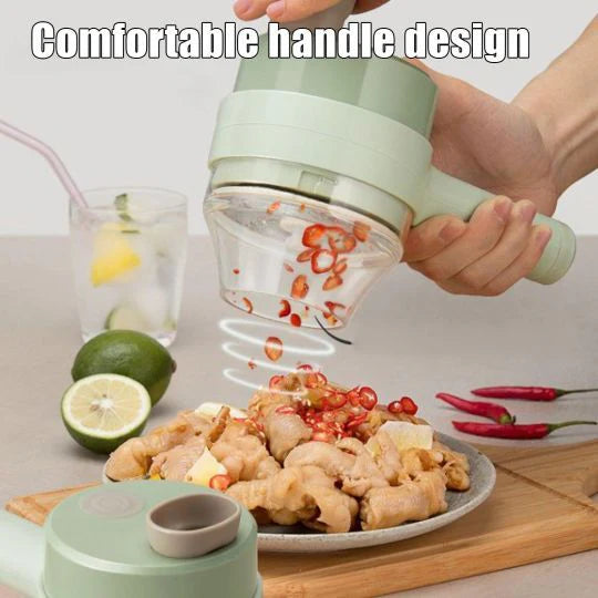 Mini Electric Food Chopper – Chop, Slice & Prep in Seconds