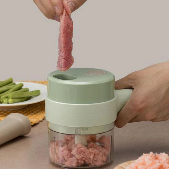 Mini Electric Food Chopper – Chop, Slice & Prep in Seconds