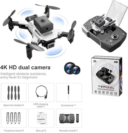 XKJ Mini Drone – Four-Way Obstacle Avoidance, Beginner Friendly & Indoor Smart Drone